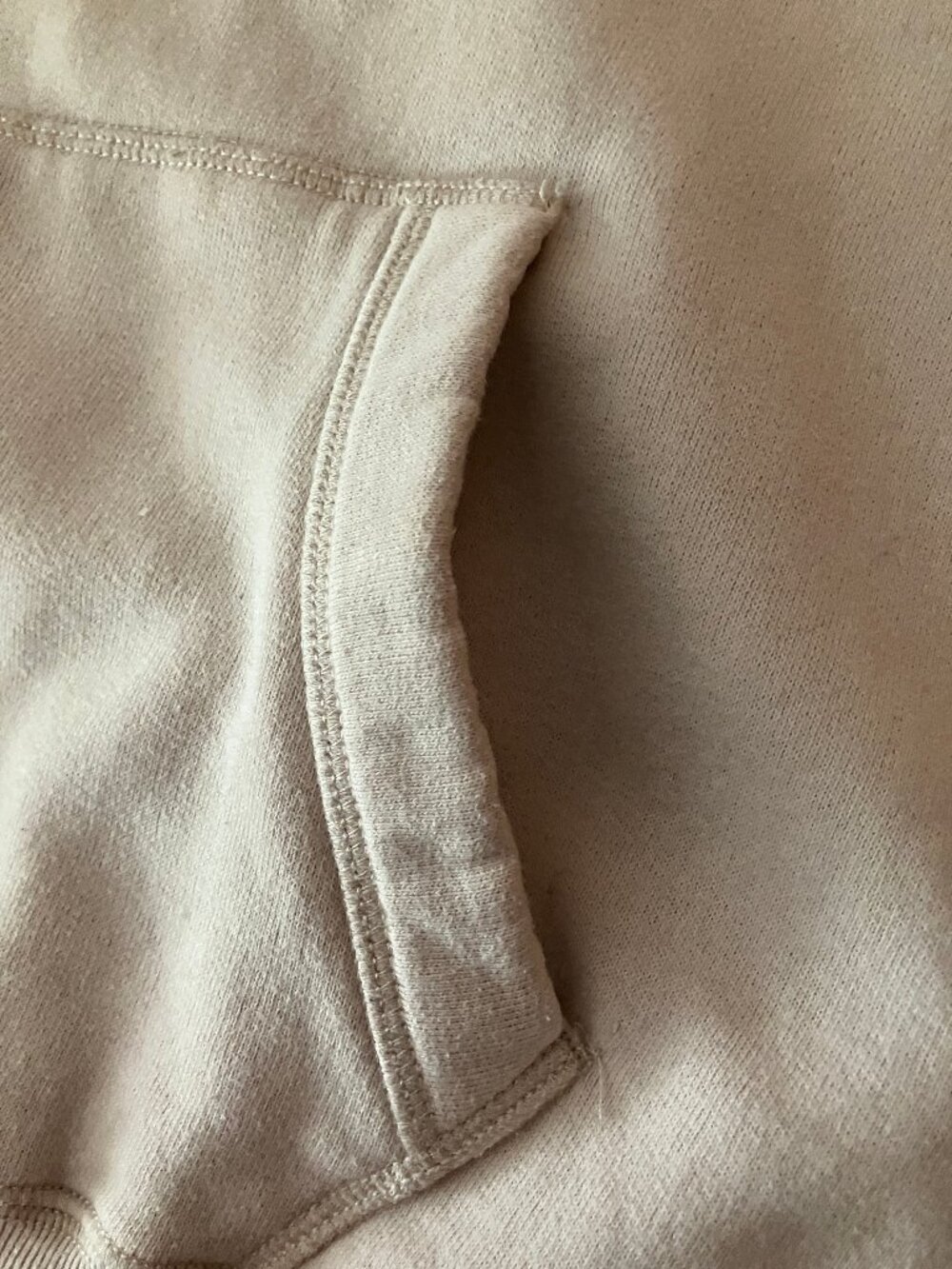 Abercrombie Kids Hoodie Creme clr Pocket Size 15/16 - Picture 5 of 10